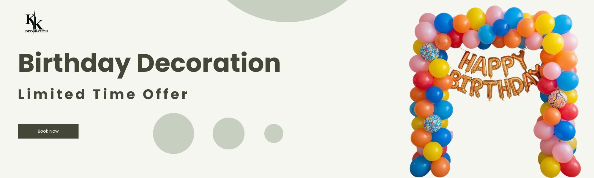 Birthday Balloon Decoration